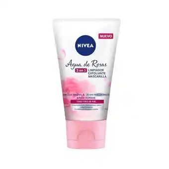 Droguerías Colsubsidio Gel facial nivea agua rosas tubo 3 en 1 x150ml oferta