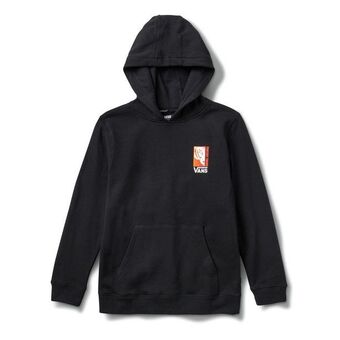 Vans Buzo pullover hoodie negro vans x project cat po niños oferta