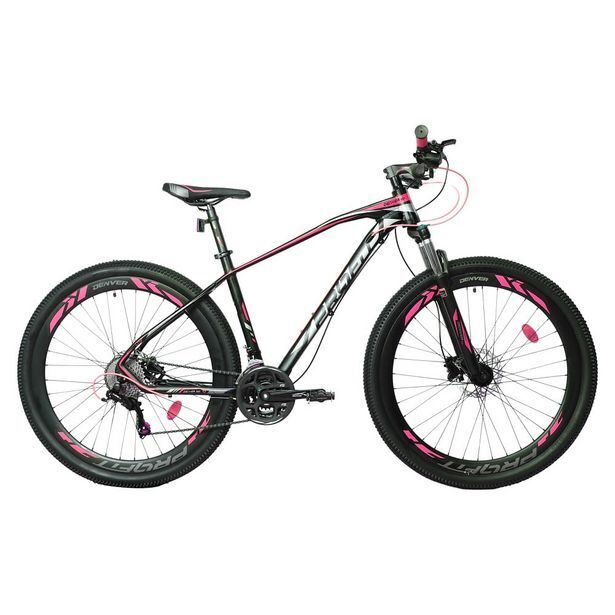 Superdroguería Olímpica Bicicleta profit denver d2 mtb 29 pulgadas 8 velocidades rosada oferta