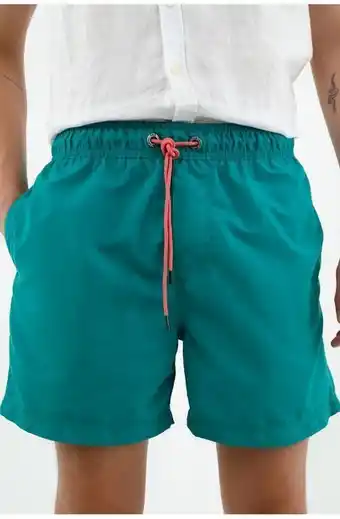 Tennis Pantaloneta de baño verde para hombre oferta