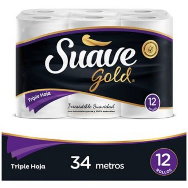 Linio Papel higiénico suave gold x12 oferta