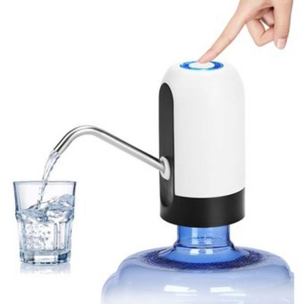 Linio Dispensador de agua recargable blanco oferta