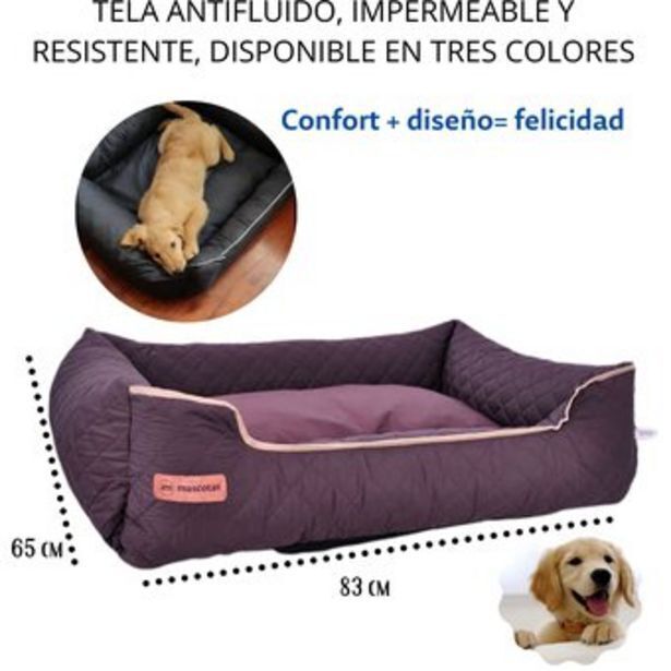 Linio Cama perro grande confort cafe oferta