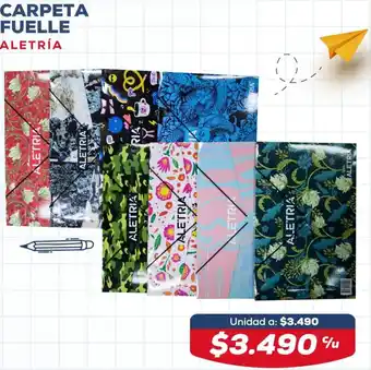 Tiendas D1 Carpeta Fuelle oferta