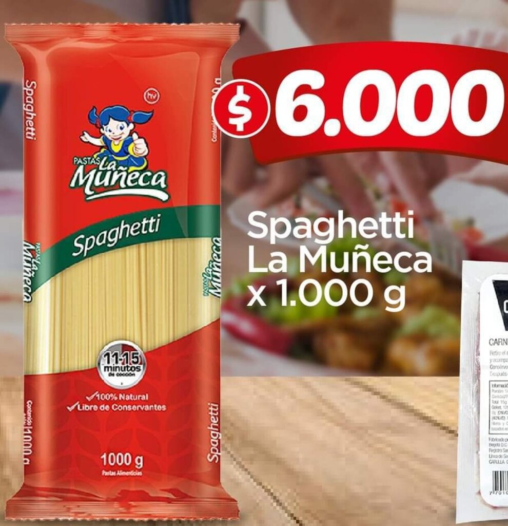 Surtimax Spaghetti La Muñca 1,000g oferta