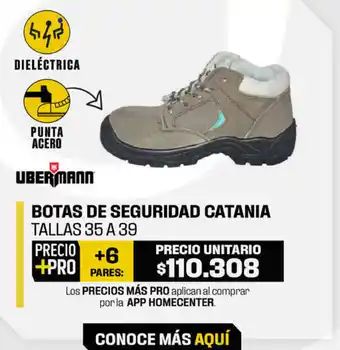 Botas de Seguridad Catania