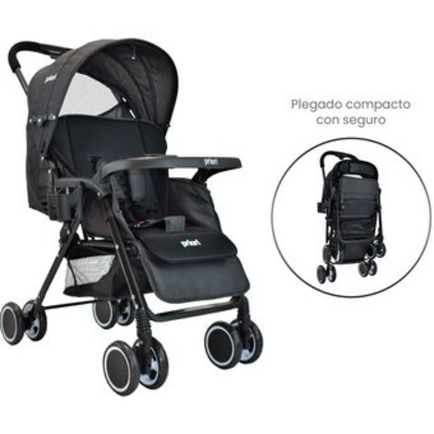 Linio Coche bebé priori alaska negro oferta