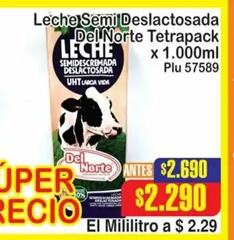 La Gran Colombia Leche Semi Deslactosada oferta