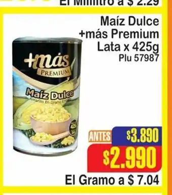 La Gran Colombia Maiz Dulce oferta
