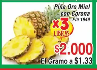 La Gran Colombia Pina Oro Miel oferta
