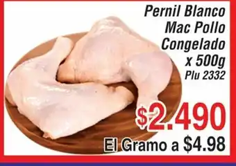 Pernil Blanco Mac Pollo Congelado