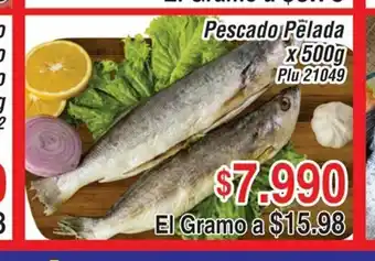 La Gran Colombia Pescado Pelada oferta