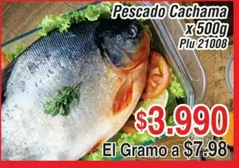 La Gran Colombia Pescado Cachama oferta