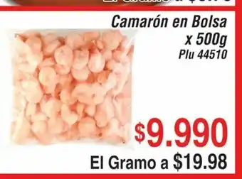 La Gran Colombia Camaron En Bolsa oferta