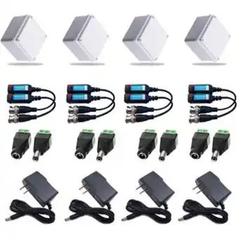 Linio Kit accesorios 4 und cámaras de seguridad hikvision dahua oferta