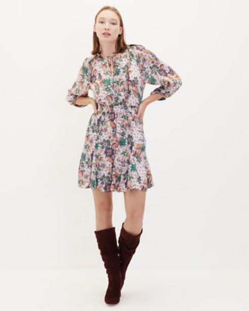 Julio Vestidofloral fit and flare oferta