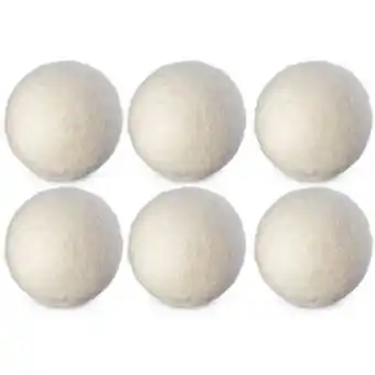 Linio 6pcs / set natural reutilizable ropa limpia de bolas de lana útil home bolas del secador oferta