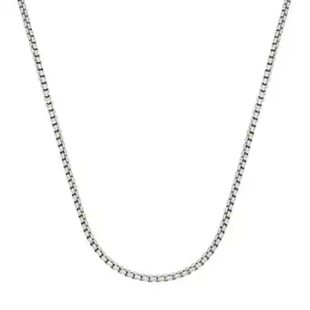 Kevin's Joyeros Cadena en oro blanco de 18 kilates, veneciana, 45 cm. de largo, 1.50 mm. de ancho oferta