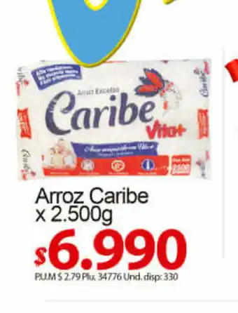 Caribe Supermercados Arroz Caribe oferta
