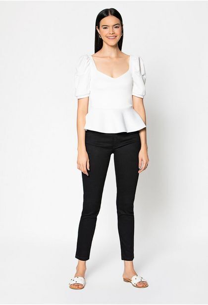 ELA Jean ultra slim remaches en pretina oferta