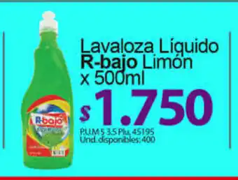 Caribe Supermercados Lavaloza Liquido oferta