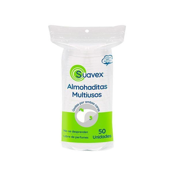Cruz verde Almohaditas pads suavex bolsa x 50 oferta