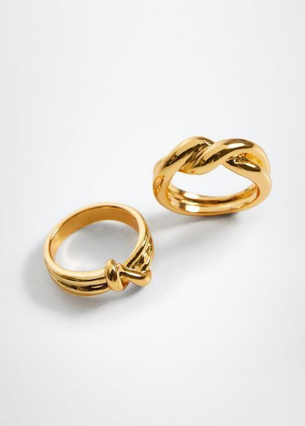 Mango Anillos entrelazados oferta