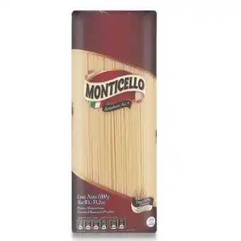 Makro Pasta monticello spaguetti n5 1000g oferta