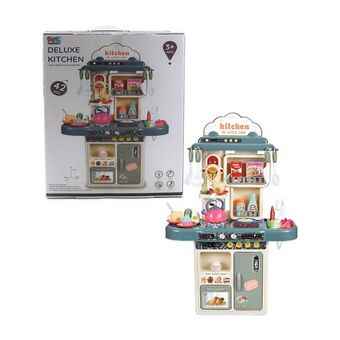 Alkosto Set de cocina de juguete verde 42 piezas deluxe kitchen oferta