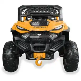 Linio Carro camioneta con sonidos-luces niño marca prinsel tipo polaris blanco 12v oferta