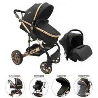 Falabella Coche travel system frezzio oferta