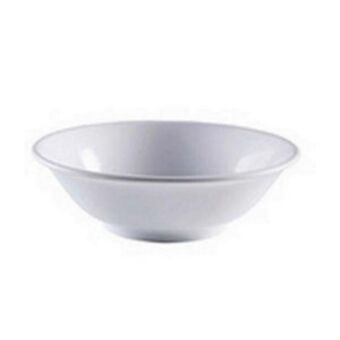 Almacenes La 13 Plato hondo cazuela blanco linea melamina / corona oferta