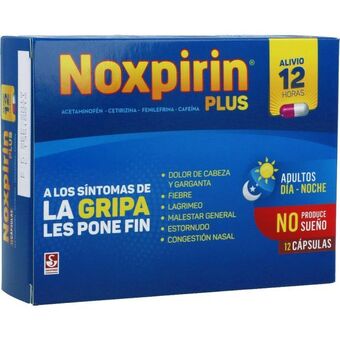 Cruz verde Noxpirin plus cápsulas (500+30+5+10)mg caja x 12 oferta