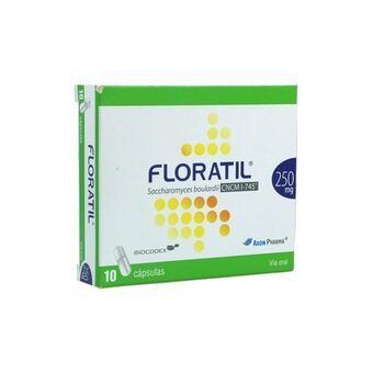 Floratil 250mg caja x 10 cápsulas