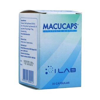 Cruz verde Macucaps suplemento dietario cápsulas frasco x 30 oferta