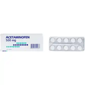 Cruz verde Acetaminofén 500 mg blister x 10 tabletas oferta