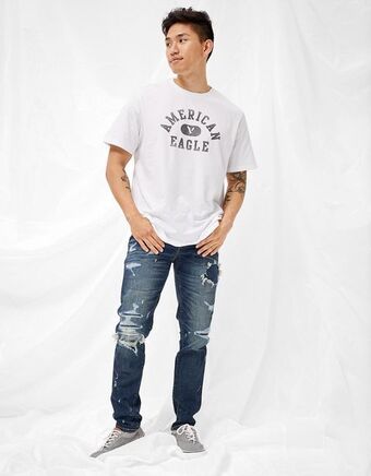 American Eagle Camiseta gráfica ae oferta
