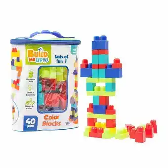 Alkosto Bloques de colores 40 piezas happy line oferta