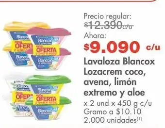 Metro Lavaloza blancox 2un x 450g oferta