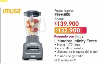 Metro Licuadora imusa oferta