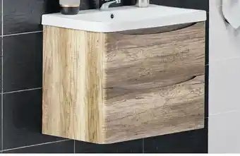 Easy Mueble con lavamanos rustic • 70 x 46 cm no incluye grifería ni elementos de ambientación 1157908 oferta