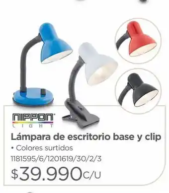 Easy Lámpara de escritorio base y clip • colores surtidos oferta