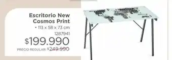 Easy Escritorio new cosmos print • 113 x 58 x 73 cm 128794 oferta