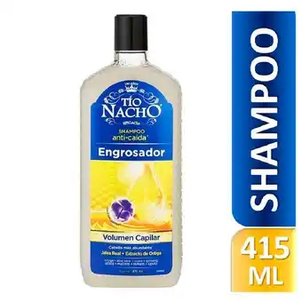 Tio nacho shampoo engrosador con células madre