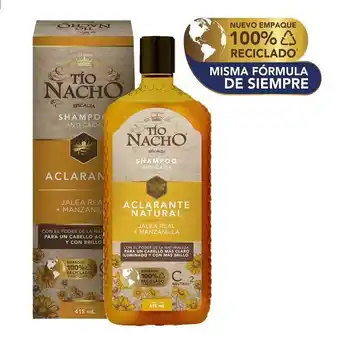 Droguerías Colsubsidio Tio nacho shampoo aclarante 415 ml oferta