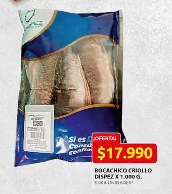 Ara Bocachico Criollo Dispez x 1.000g oferta