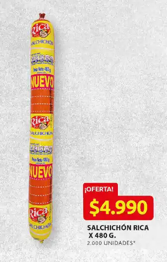Ara Salchichón Rica x 480g oferta
