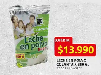 Leche en Polvo Colanta x 380g