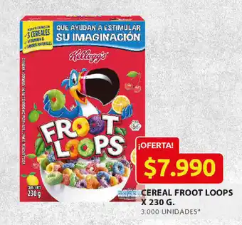Ara Kellogg's Cereal Froot Loops x 230g oferta