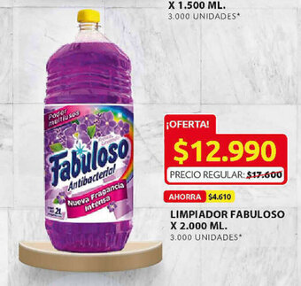 Ara Limpiador Fabuloso x 2.000ml oferta